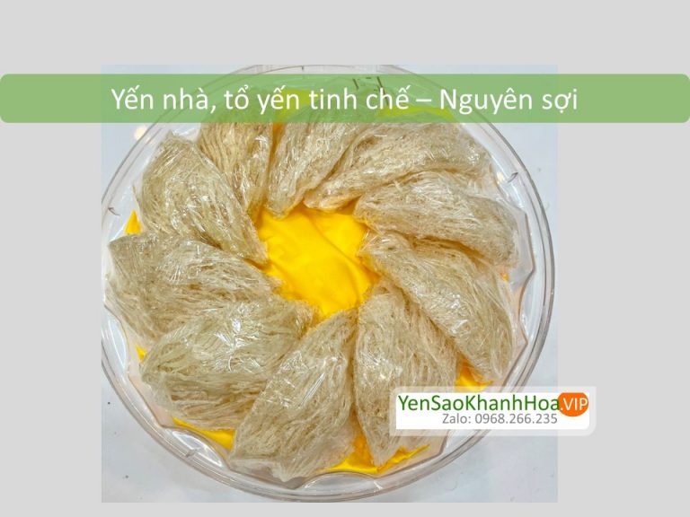 Tổ yến tinh chế - Loại 1 (1 lạng)